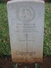 Dar Es Salaam War Cemetery - Janaker, B S